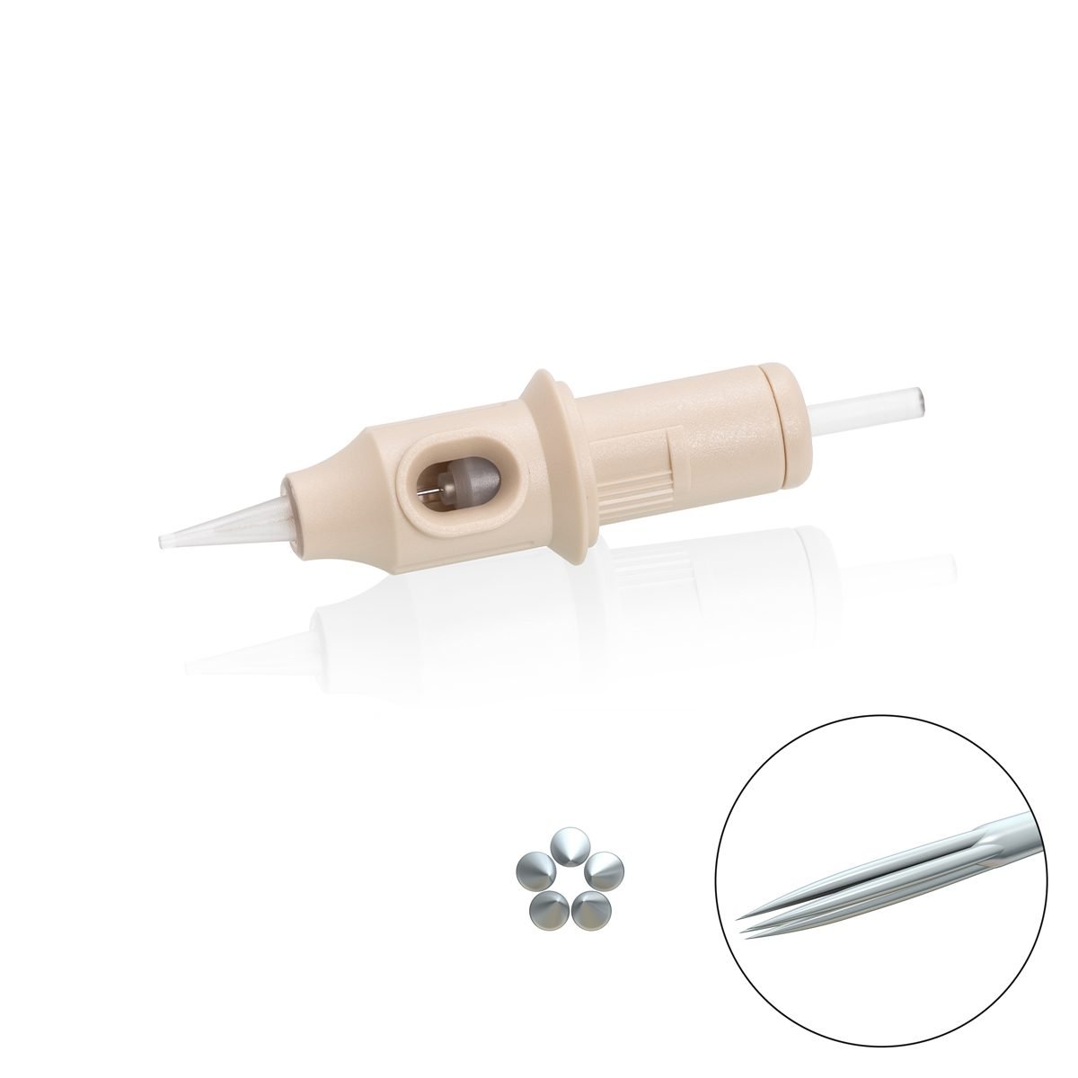 Aghi universali 5 RL Ø 0,25 Long Taper (20 pz)