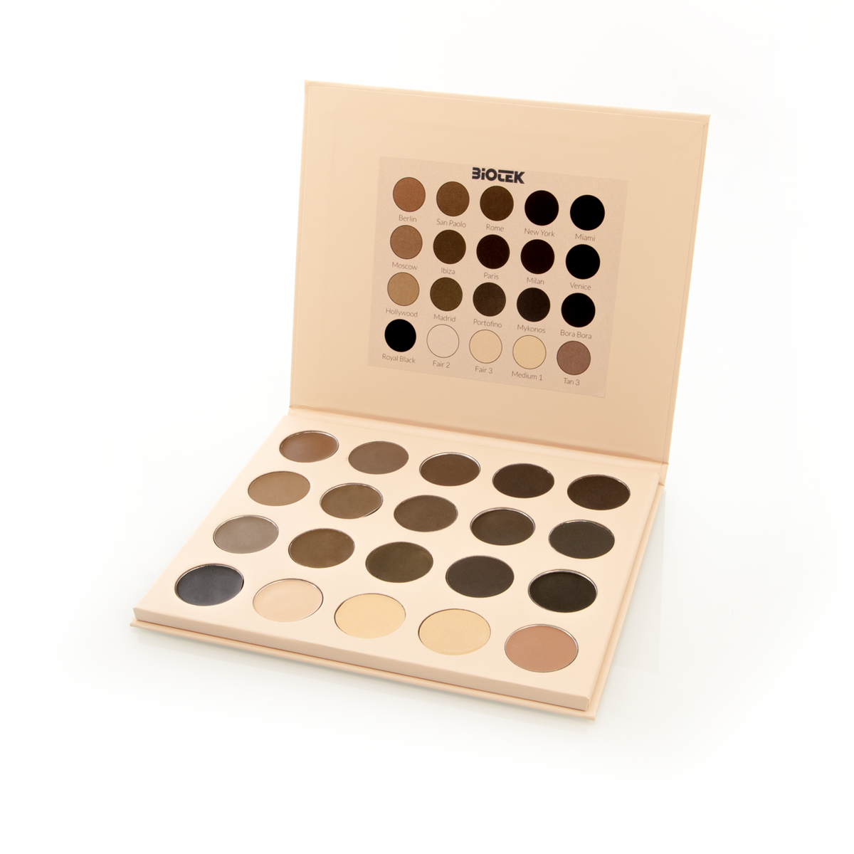 Tester Palette Colori Sopracciglia